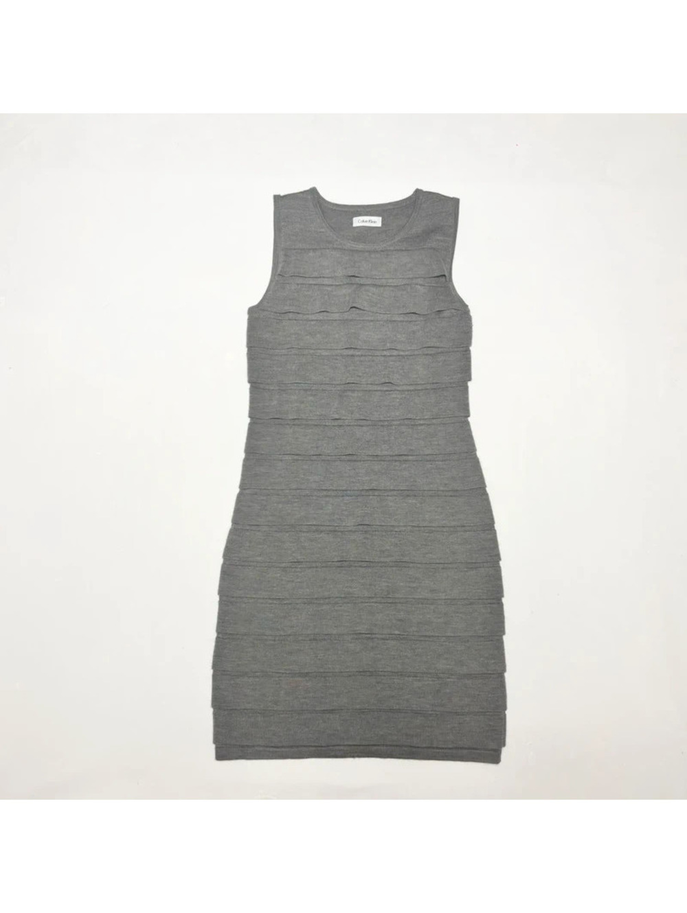 Calvin Klein Tier Ruffle Dress
